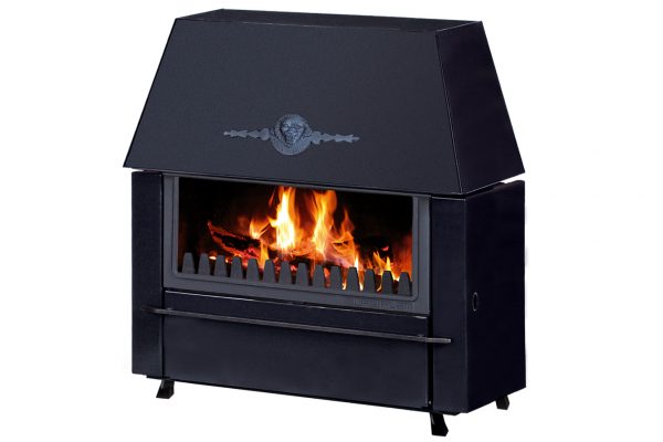 Očistite staklo kamina