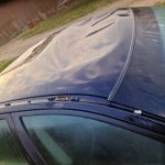 ravnanje lima krova automobila, te malo na vratima